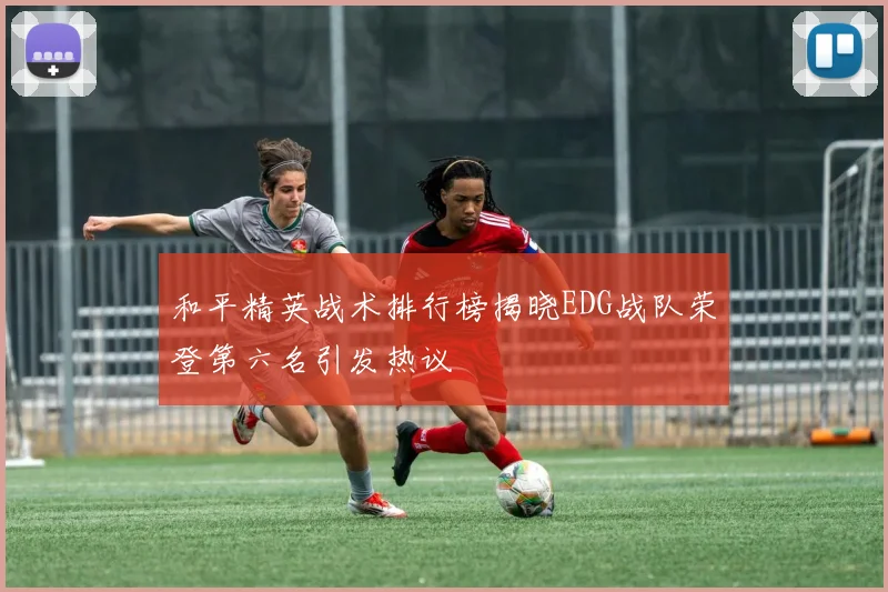 和平精英战术排行榜揭晓EDG战队荣登第六名引发热议