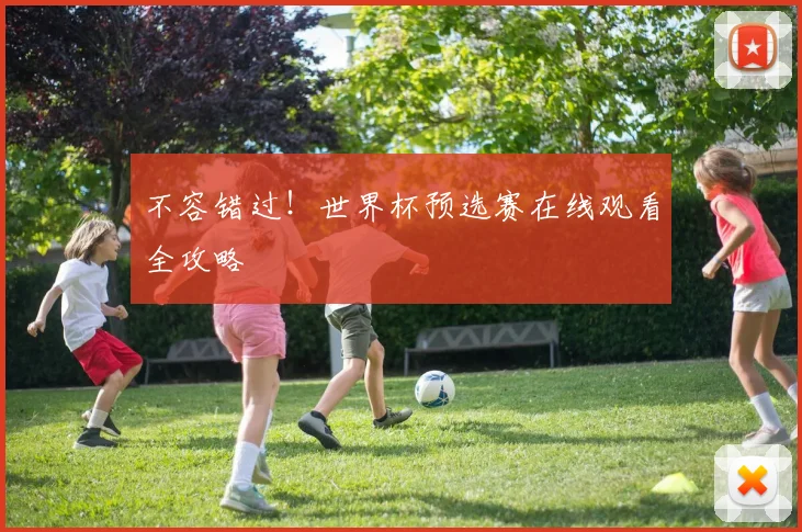 不容错过！世界杯预选赛在线观看全攻略
