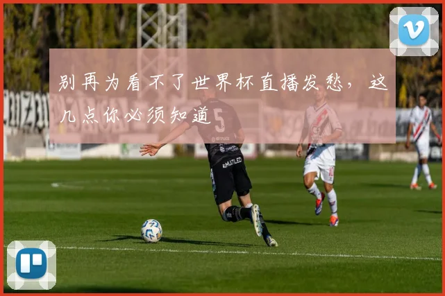 别再为看不了世界杯直播发愁，这几点你必须知道